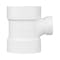Charlotte Pipe And Foundry Charlotte Pipe Schedule 40 4 in. Hub X 4 in. D Hub PVC Sanitary Tee 1 pk PVC004011800 - alternate 4